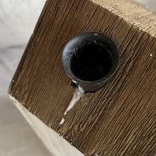 Load image into Gallery viewer, SECOND - Rustic Wooden House Candle-Holder