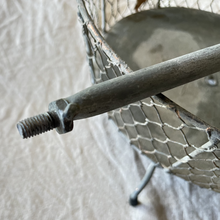 Load image into Gallery viewer, SECOND - Footed Farmhouse Basket with Handle