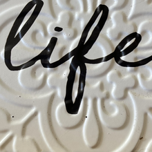 Load image into Gallery viewer, SECOND - A simple life - pressed metal sign