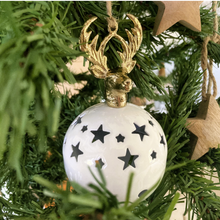 Load image into Gallery viewer, Stag Christmas Bauble