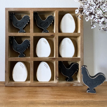 Load image into Gallery viewer, Chicken and Egg Noughts and Crosses