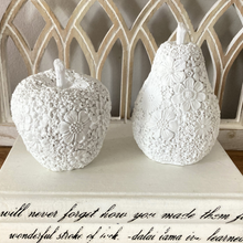 Load image into Gallery viewer, Floral Apple and Pear (sold separately)