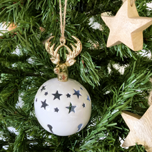 Load image into Gallery viewer, Stag Christmas Bauble