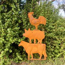 Load image into Gallery viewer, Farm Animal Garden Stake