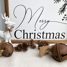 Load image into Gallery viewer, Rustic Bell and Pinecone Garland