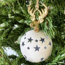 Load image into Gallery viewer, Stag Christmas Bauble