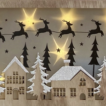 Load image into Gallery viewer, Christmas Night Silhouette