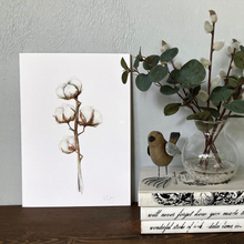 Load image into Gallery viewer, Australia country style art work cotton ball stem