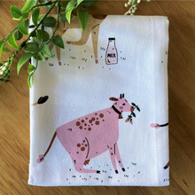 Load image into Gallery viewer, Dairy Cows Tea Towel