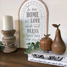 Load image into Gallery viewer, life size apple and pear carved from wood