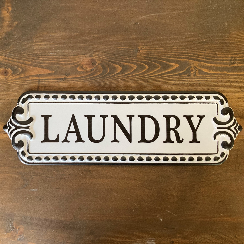 Laundry Door Sign Evelyn and Owl