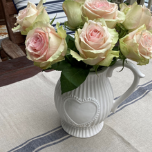 Load image into Gallery viewer, Emma - ribbed heart jug