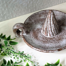 Load image into Gallery viewer, handmade ceramic juice squeezer