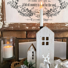 Load image into Gallery viewer, farmhouse style candle holder