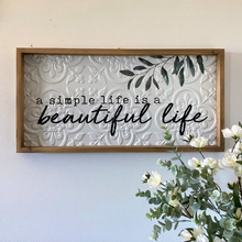 Load image into Gallery viewer, simple life sign