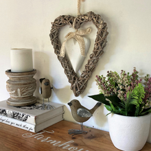 Load image into Gallery viewer, SECOND - Rustic Wicker Heart