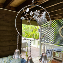 Load image into Gallery viewer, Butterfly Circle Wind Bell
