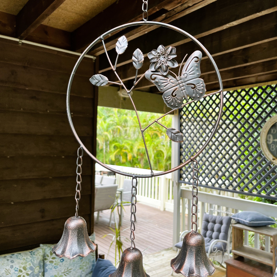 Butterfly Circle Wind Bell