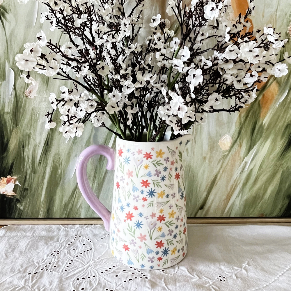 Spring Flower Jug