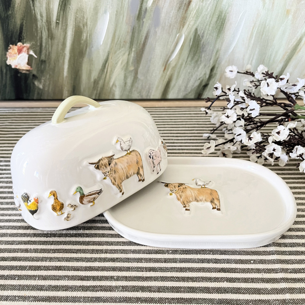 Buttercup Butter Dish