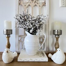 Load image into Gallery viewer, Handcrafted Pillar Candle Holder

