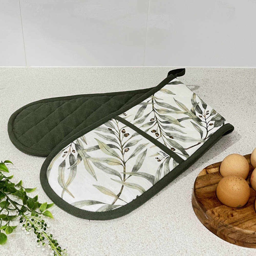 Eucalyptus Double Oven Glove