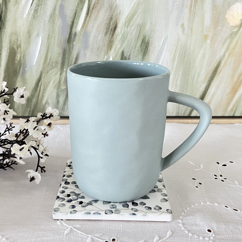 Flax Mug - duck egg blue