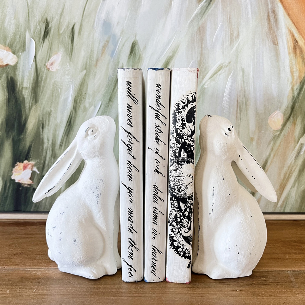 Rabbit Bookends (available 20 Nov)