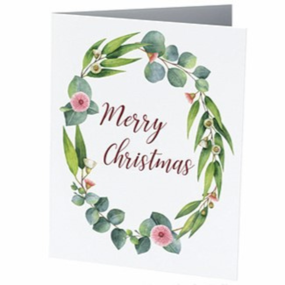 Gum Blossoms - Christmas Card