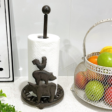 Load image into Gallery viewer, Farmhouse Paper Towel Holder
