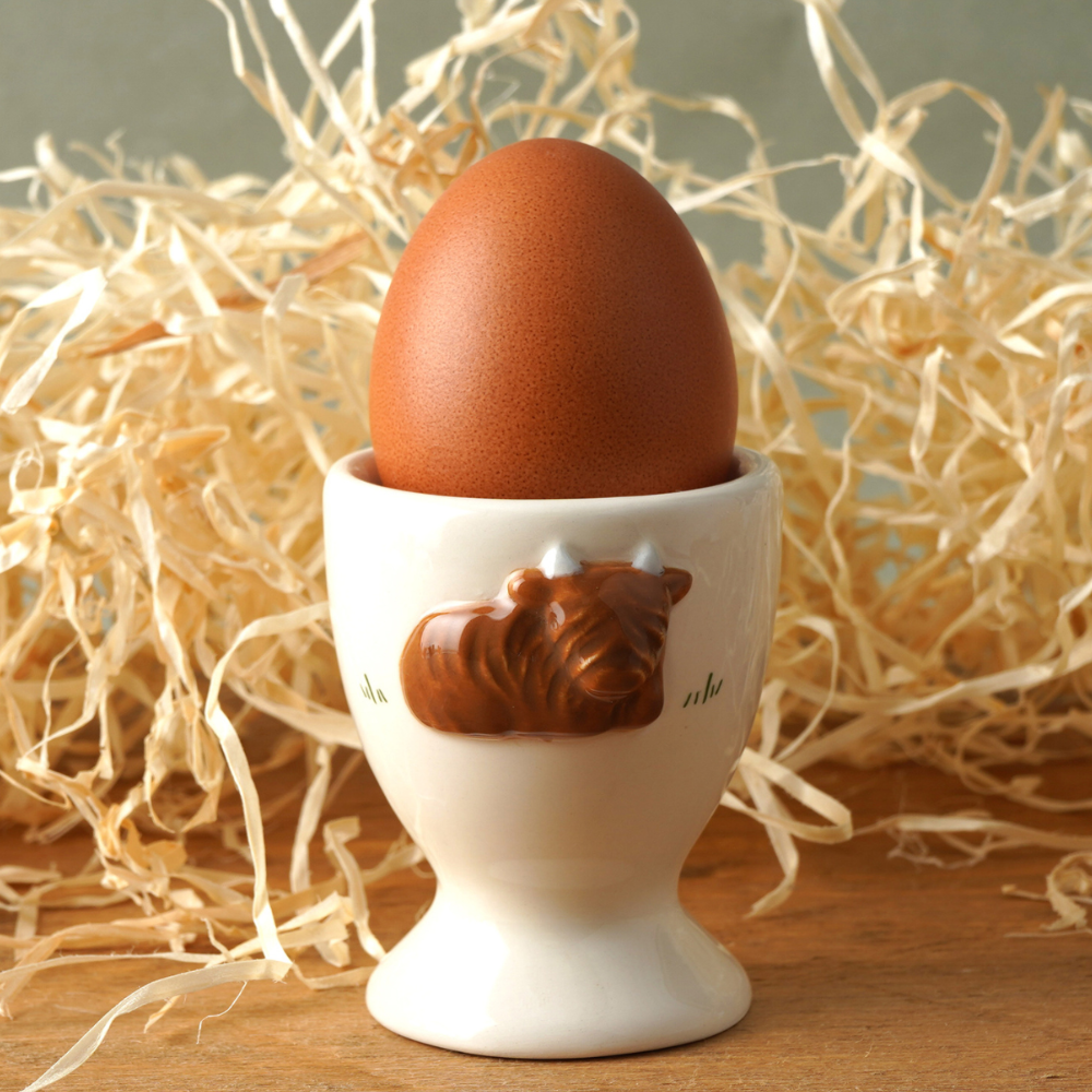 Highland Cow Egg Cup