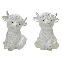 Load image into Gallery viewer, Highland Cow Figurine - pair
