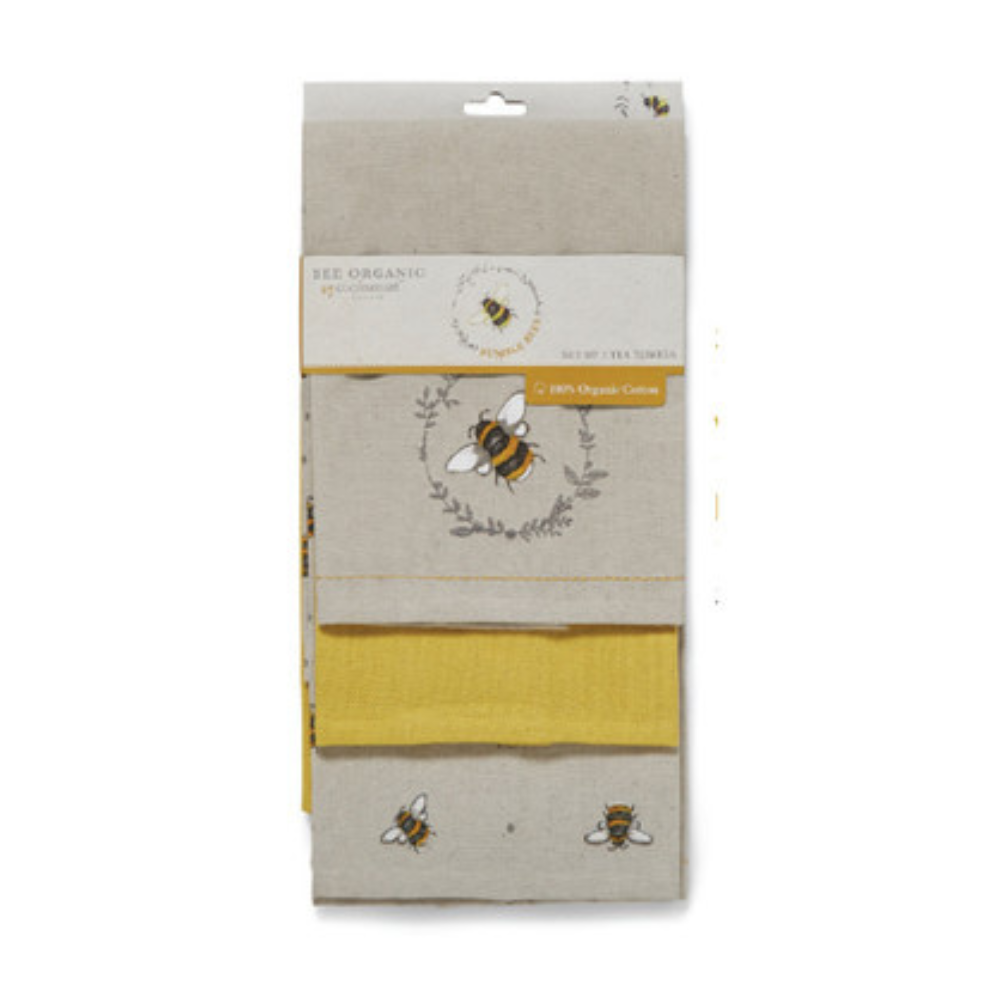 Bumble Bee Tea Towels - 3 pack