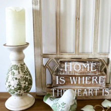 Load image into Gallery viewer, Vintage Floral Candle Holder
