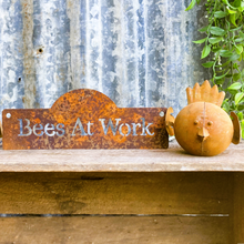 Load image into Gallery viewer, Bees at Work Sign
