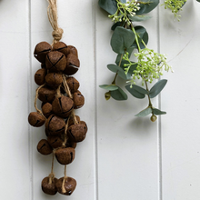 Load image into Gallery viewer, Rustic Hanging Bell Cluster
