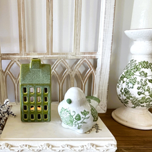 Load image into Gallery viewer, Vintage Floral Candle Holder
