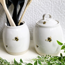 Load image into Gallery viewer, Bumble Bee Utensil Holder
