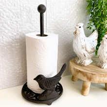 Load image into Gallery viewer, Rustic Bird Paper-Towel Dispenser
