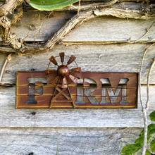 Load image into Gallery viewer, Windmill Farm Sign
