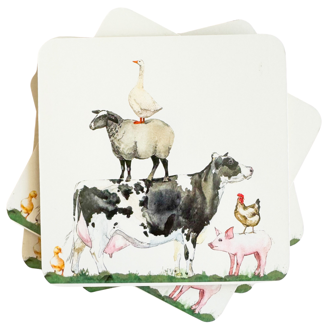 Farmyard Coasters