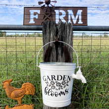 Load image into Gallery viewer, Garden Blooms Bucket Planter
