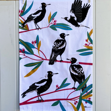 Load image into Gallery viewer, Magpie Tea Towel
