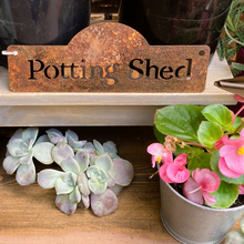 Load image into Gallery viewer, Potting Shed Garden Sign
