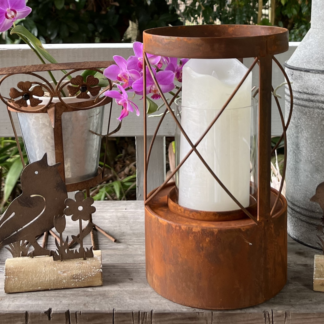 Rustic Candle Holder