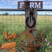 Load image into Gallery viewer, Farm Scene Wall Planter - cow
