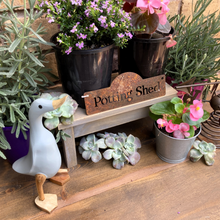 Load image into Gallery viewer, Potting Shed Garden Sign
