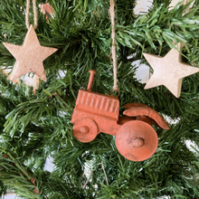 Load image into Gallery viewer, Rustic Tractor Hanging Ornament
