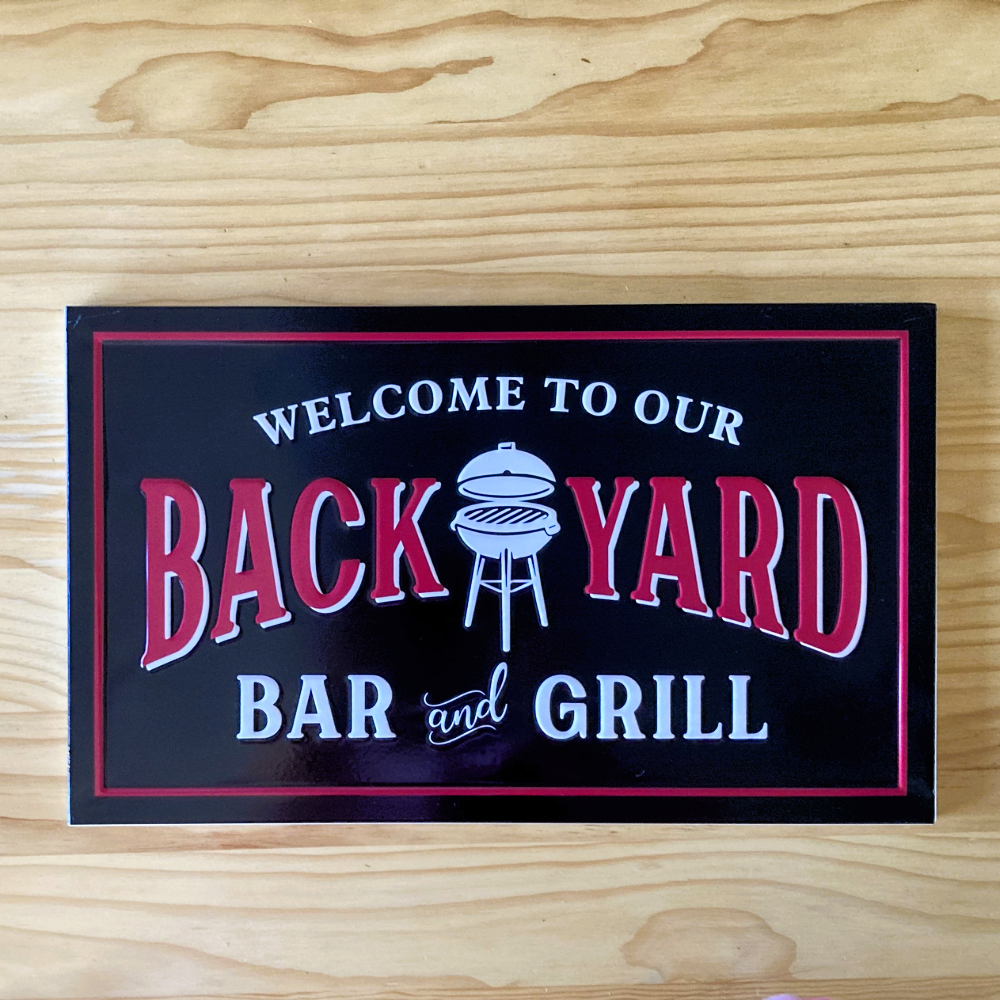 Welcome to Our Backyard Grill