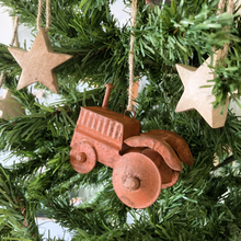 Load image into Gallery viewer, Rustic Tractor Hanging Ornament
